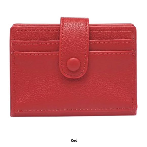 $14 Urban Expressions Lola Card Holder. Color: Red  SALE PRICED - New - Picture 1 of 5